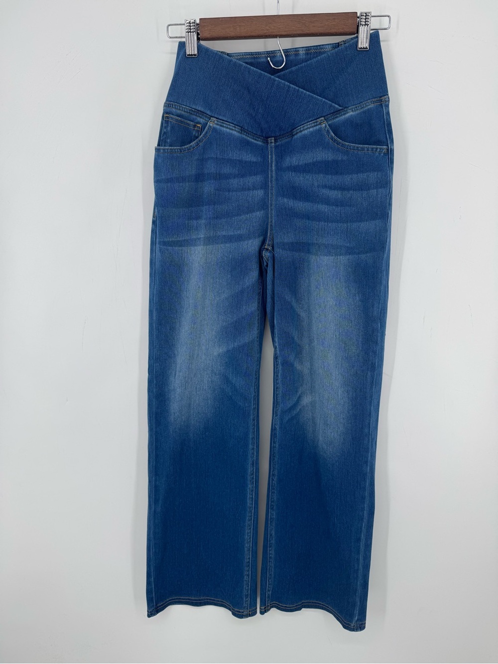 Halara Crossover High Waist Straight Leg Stretch Jeggings Size Small Petite NWOT